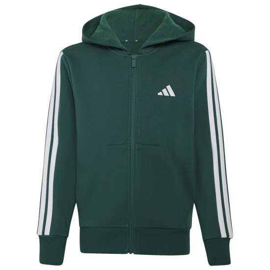 Adidas Παιδική ζακέτα Essentials 3-Stripes Fleece Full-Zip Hoodie